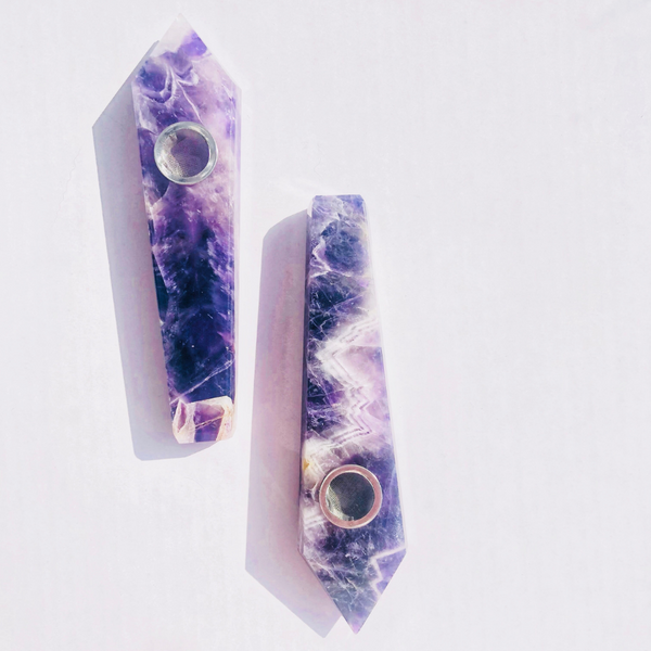 Amethyst Pipe